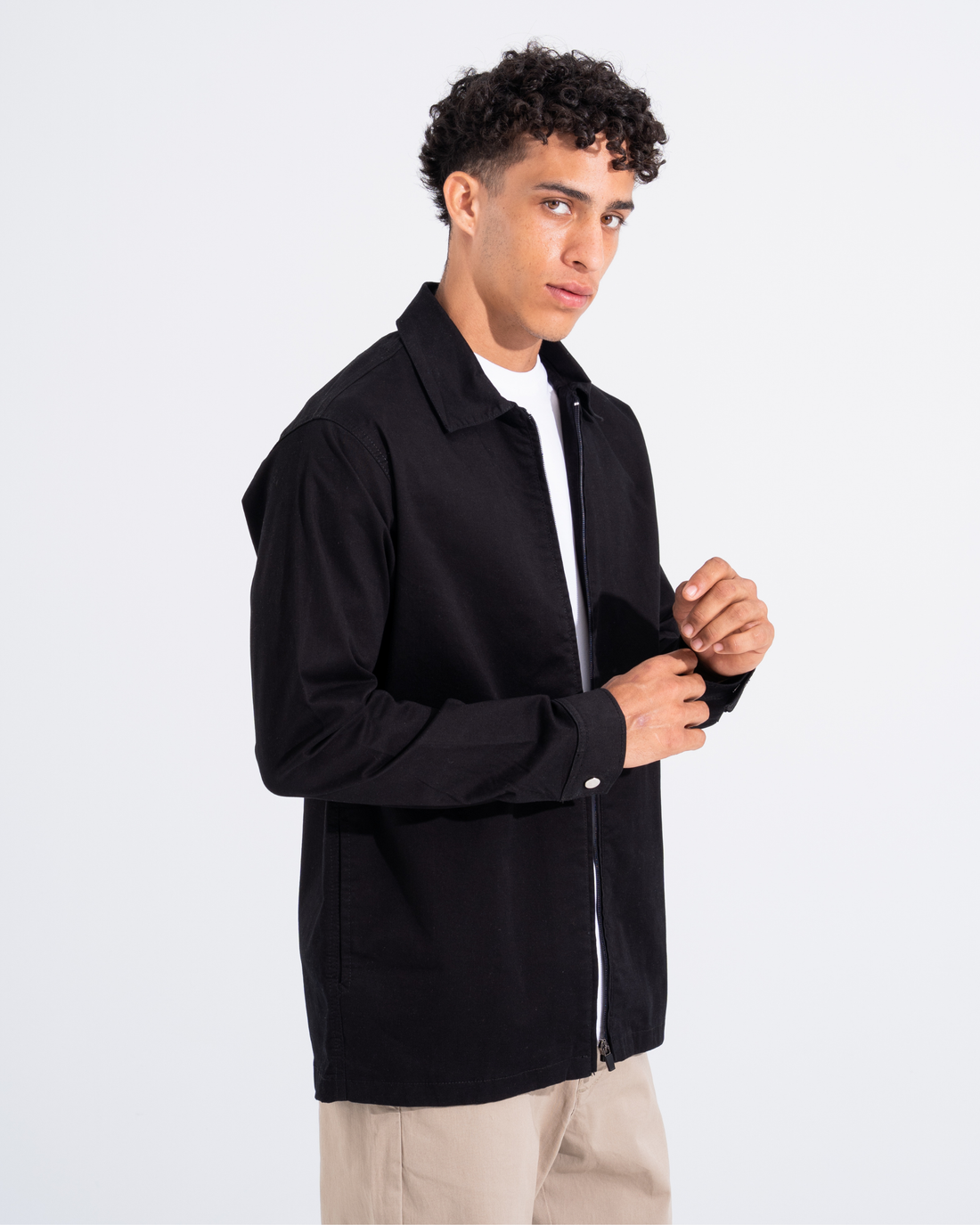 Studio Twill Zip Jacket