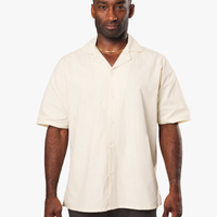 Riviera Oversized Linen Button Up