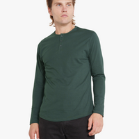 Long Sleeve Henley - Final Sale