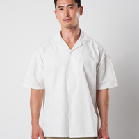 Riviera Oversized Linen Button Up