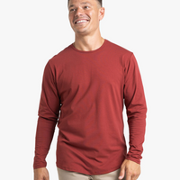 Long Sleeve Curve Crew