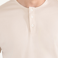 Short Sleeve Henley