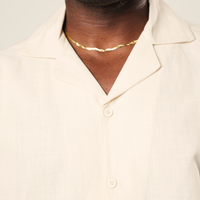 Riviera Oversized Linen Button Up