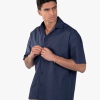 Riviera Oversized Linen Button Up