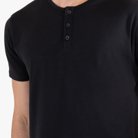 Short Sleeve Henley