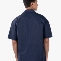 Riviera Oversized Linen Button Up