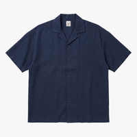 Riviera Oversized Linen Button Up