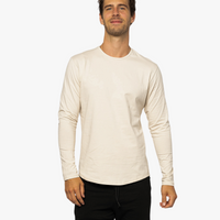 Long Sleeve Curve Crew