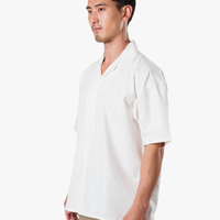 Riviera Oversized Linen Button Up