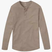 Long Sleeve Henley - Final Sale