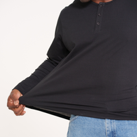 Long Sleeve Henley - Final Sale