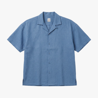 Riviera Oversized Linen Button Up