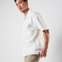 Riviera Oversized Linen Button Up