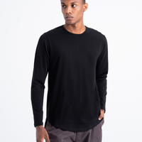 Long Sleeve Curve Crew