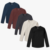 Seasonal LS Curve Crew 5-Pack