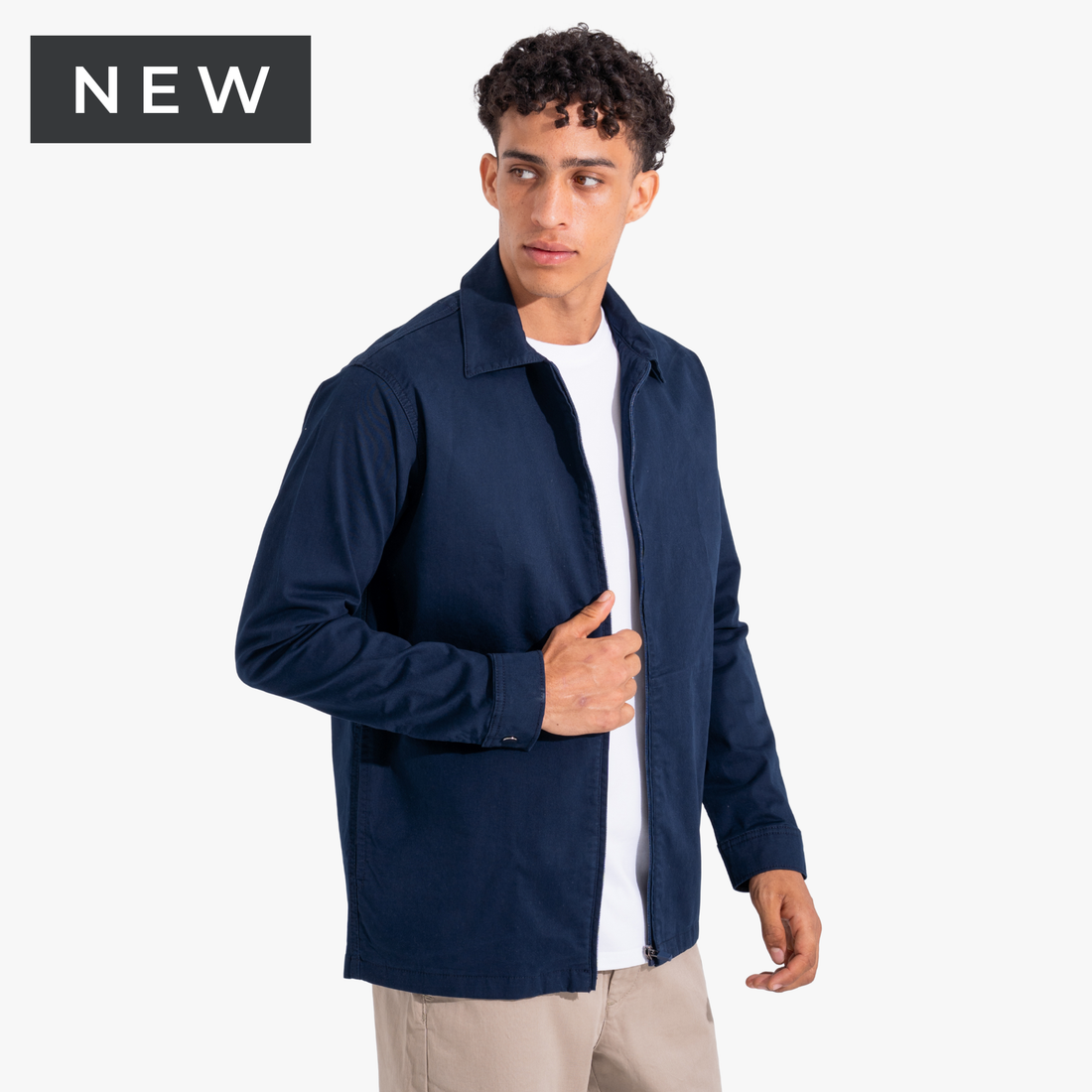 Studio Twill Zip Jacket
