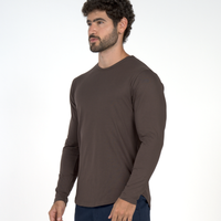 Long Sleeve Curve Crew
