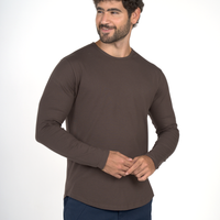 Long Sleeve Curve Crew