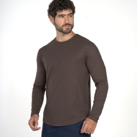Long Sleeve Curve Crew