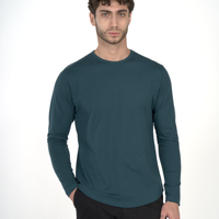 Long Sleeve Curve Crew