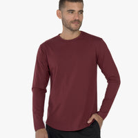 Long Sleeve Curve Crew