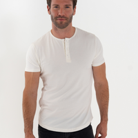 Short Sleeve Henley