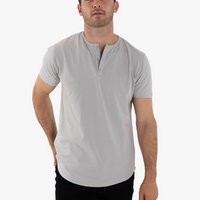 Short Sleeve Henley