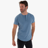 Short Sleeve Henley