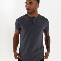 Short Sleeve Henley