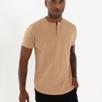 Short Sleeve Henley