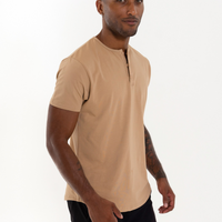 Short Sleeve Henley