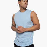 Sleeveless Curve Crew - Final Sale