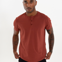 Short Sleeve Henley