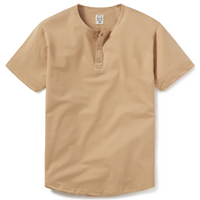 Short Sleeve Henley