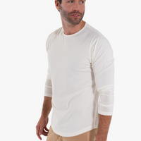 Long Sleeve Curve Crew