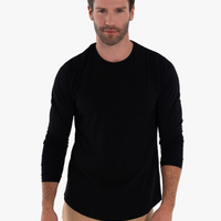 Long Sleeve Curve Crew