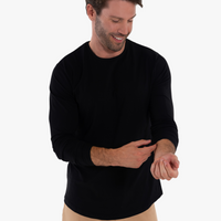 Long Sleeve Curve Crew