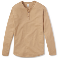 Long Sleeve Henley - Final Sale