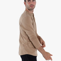 Long Sleeve Henley - Final Sale
