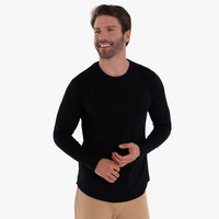 Long Sleeve Curve Crew