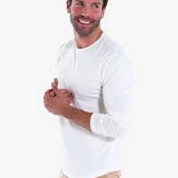 Long Sleeve Curve Crew