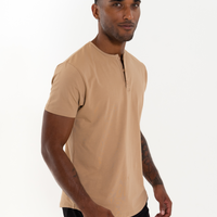 Short Sleeve Henley