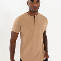 Short Sleeve Henley