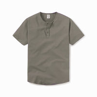 Short Sleeve Henley