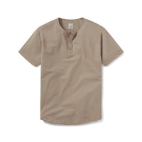 Short Sleeve Henley