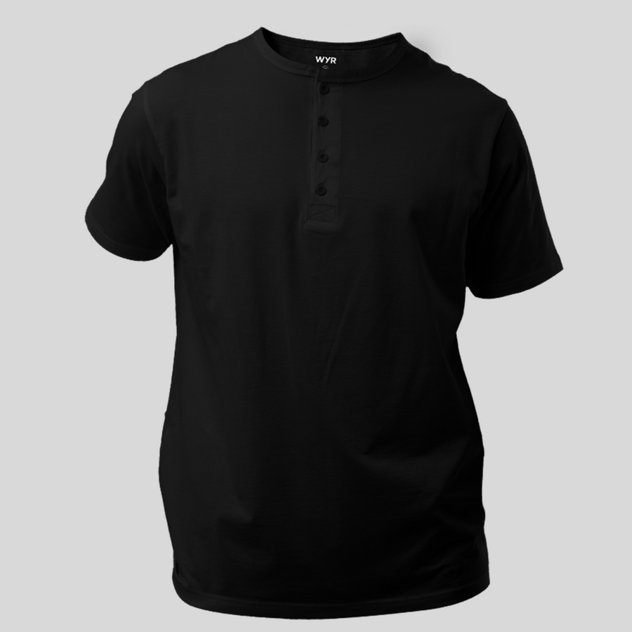 Relaxed Classic SS Henley - Final Sale