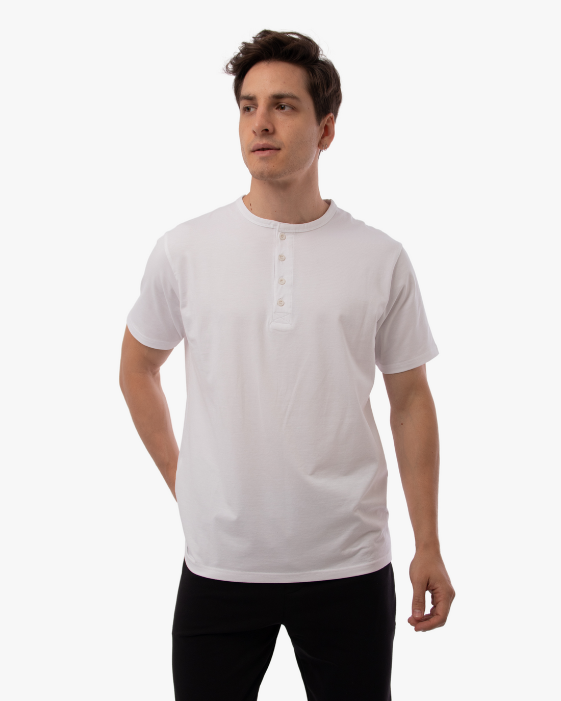 Relaxed Classic SS Henley - Final Sale