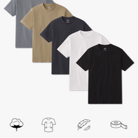 Signature Classic Tee Instant Wardrobe Upgrade 5-Pack