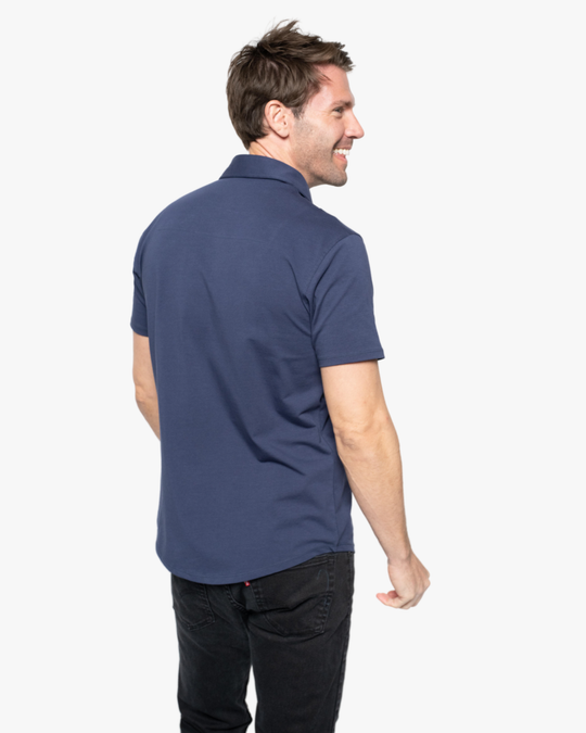 Weekender Short Sleeve Button-Up - Side View
