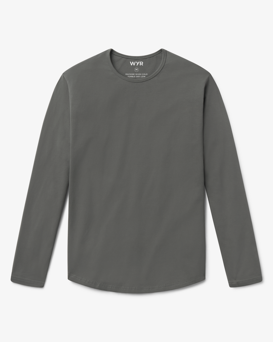 Long Sleeve Curve Crew